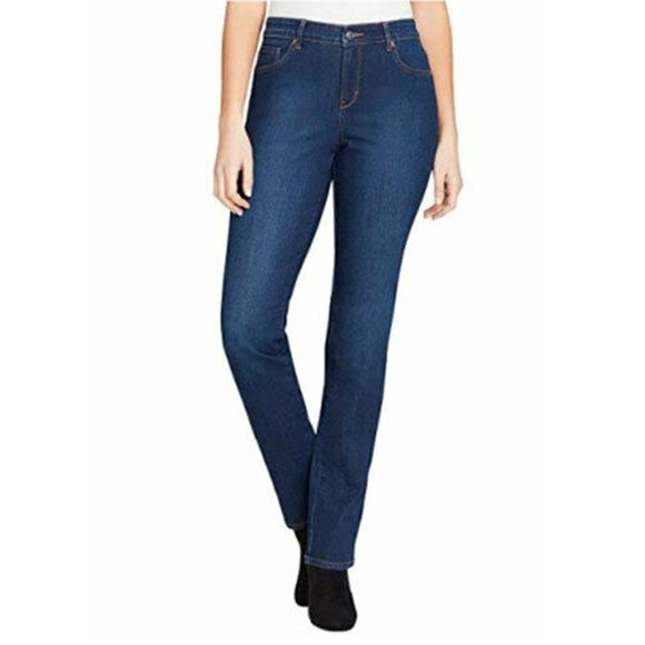 gloria vanderbilt rail straight leg jeans